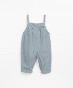 Jumpsuit in a mixture of recycled cotton and cotton  | Wooden Memories