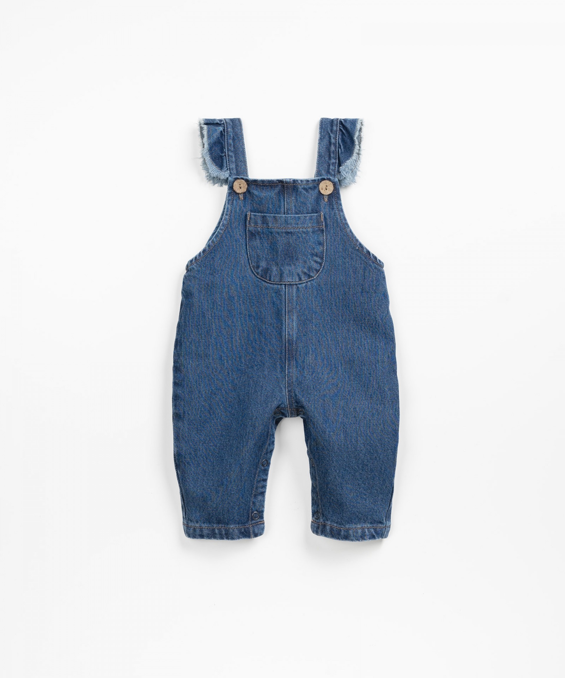 Denim jumpsuit with pocket | Wooden Memories