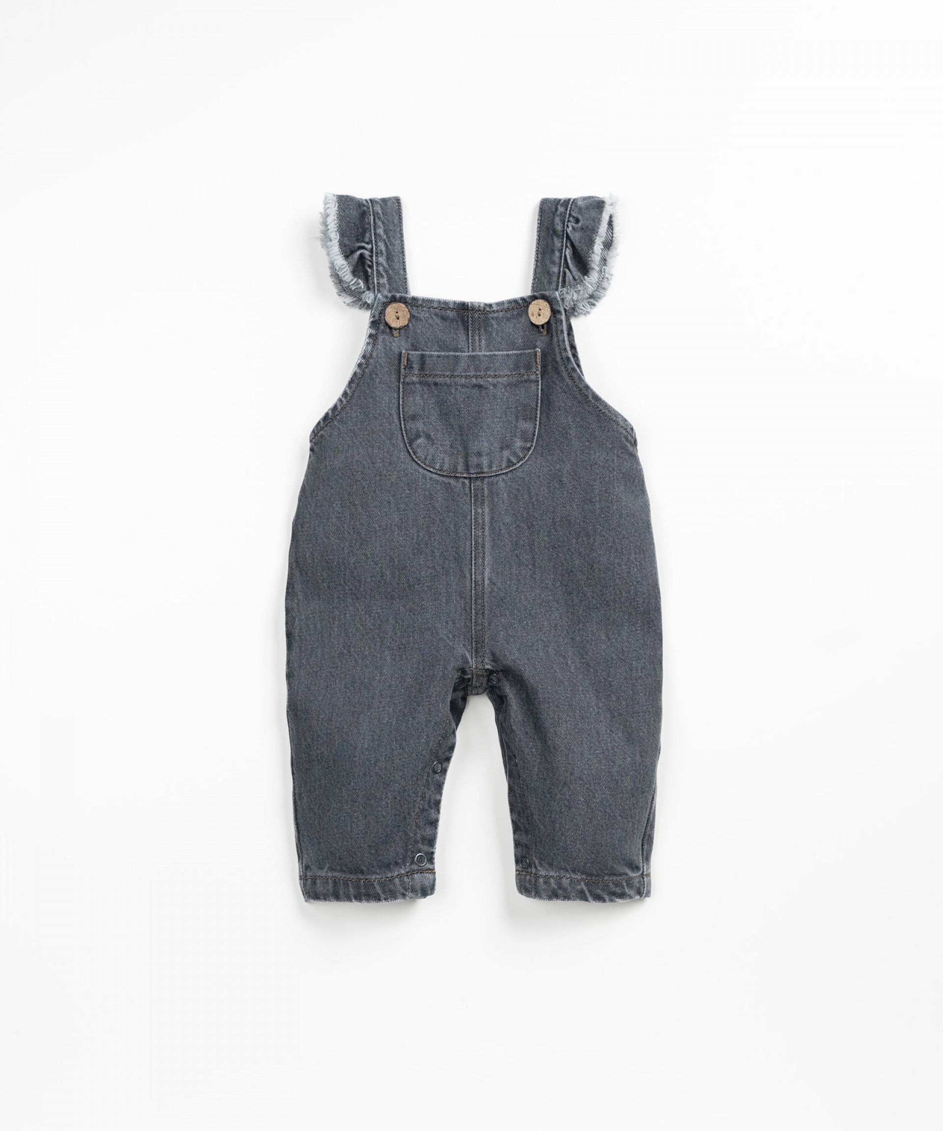 Denim jumpsuit with pocket | Wooden Memories