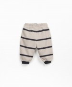 Pantaloni in maglia a righe | Wooden Memories