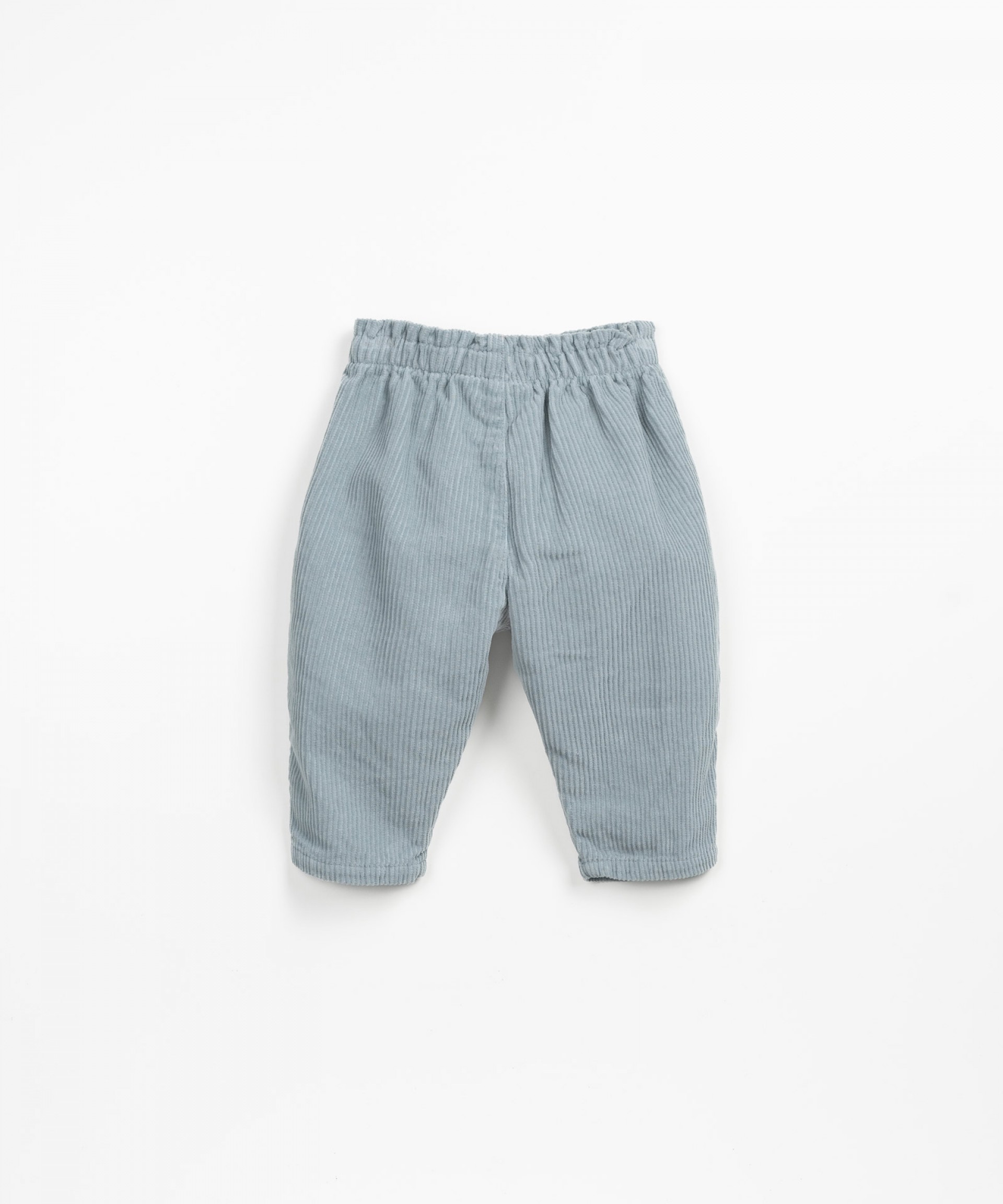 Corduroy pants with decorative drawstring | Wooden Memories