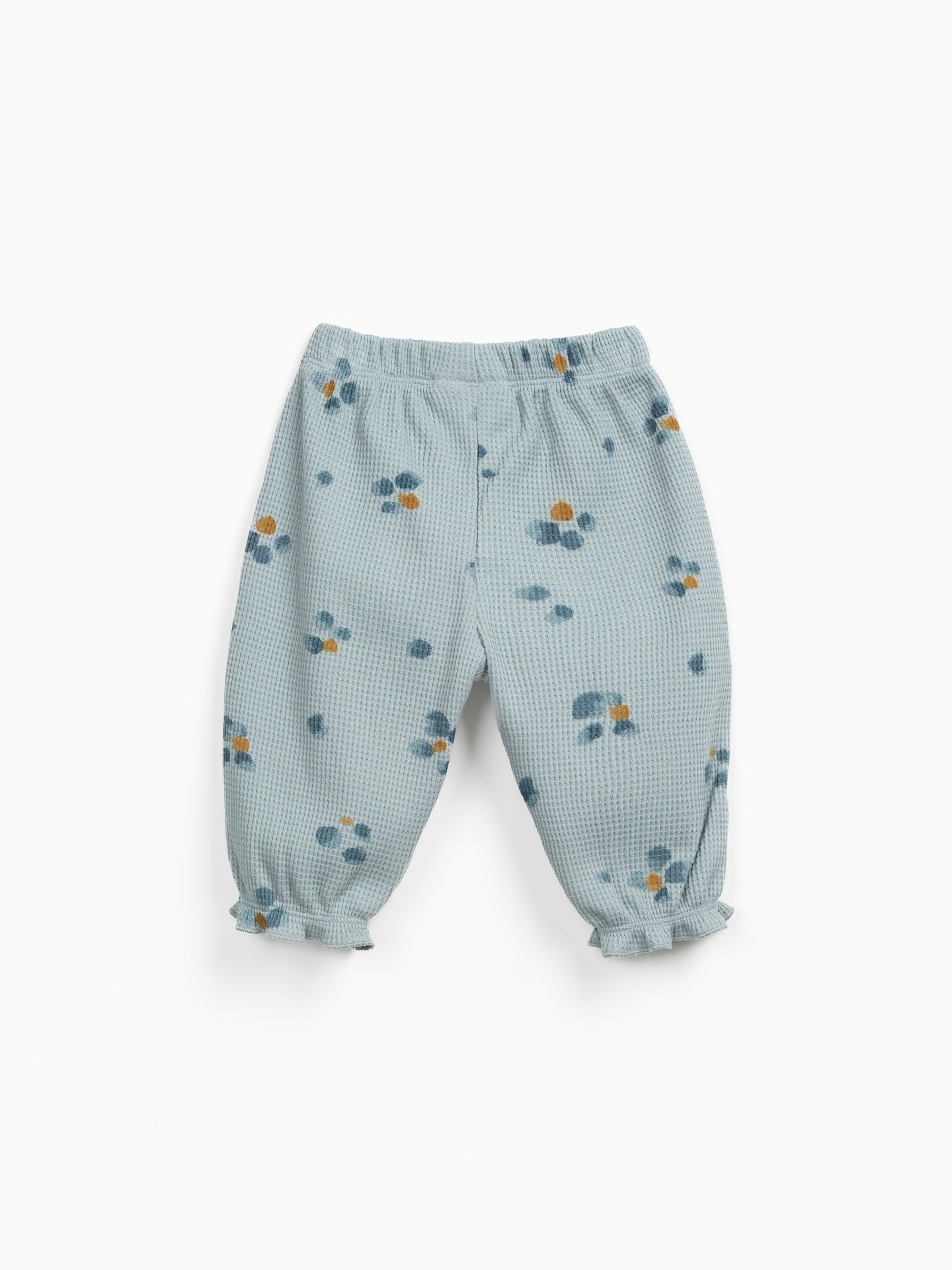 Pantalon en maille avec imprim?