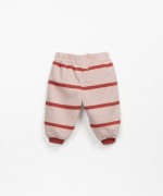 Pantaloni in maglia a righe | Wooden Memories