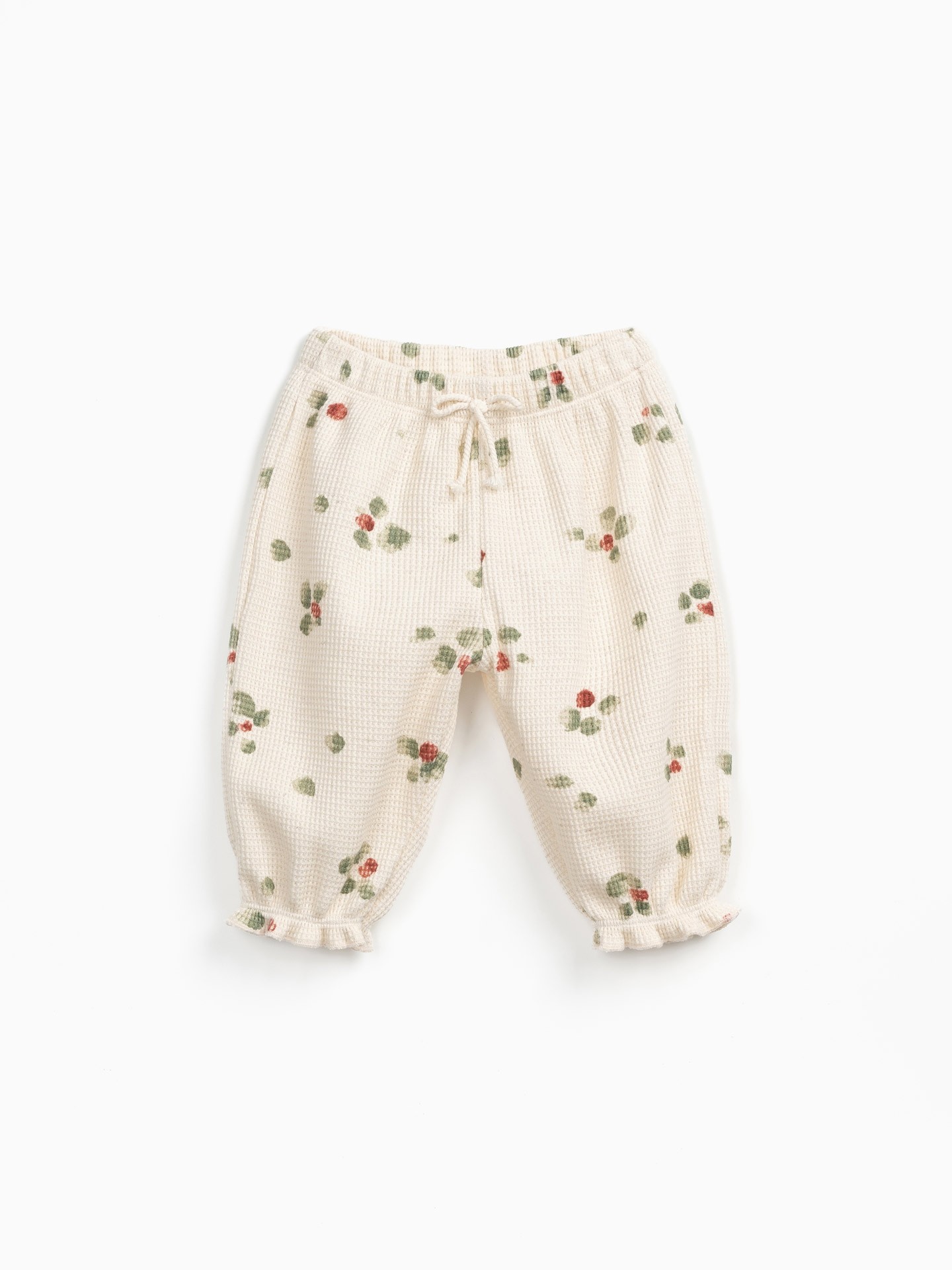 Pantalon en maille avec imprim?