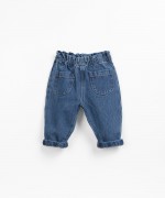 Pantaloni di jeans con cintura elasticizzata | Wooden Memories