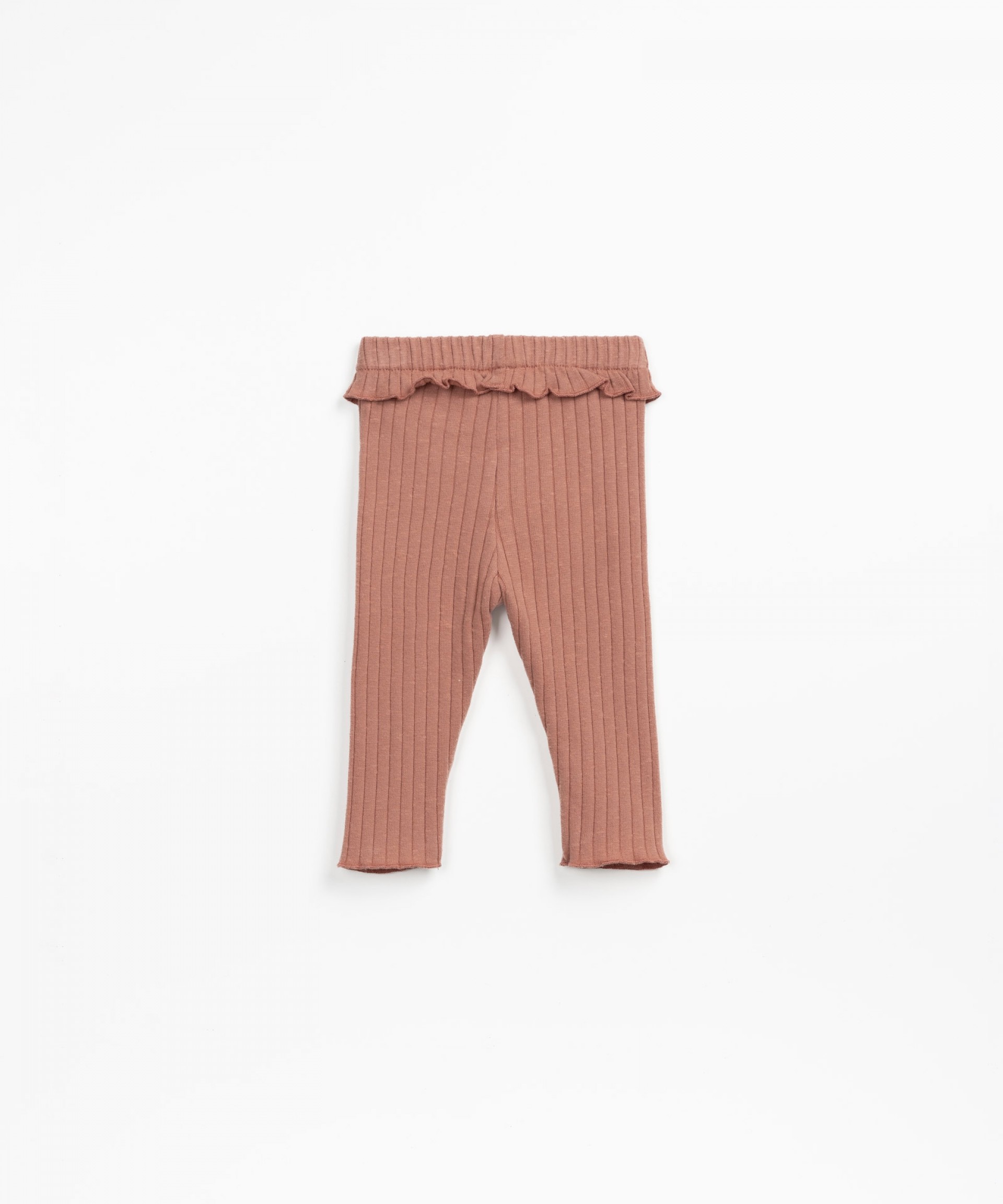 Leggings with frill on the waist | Wooden Memories