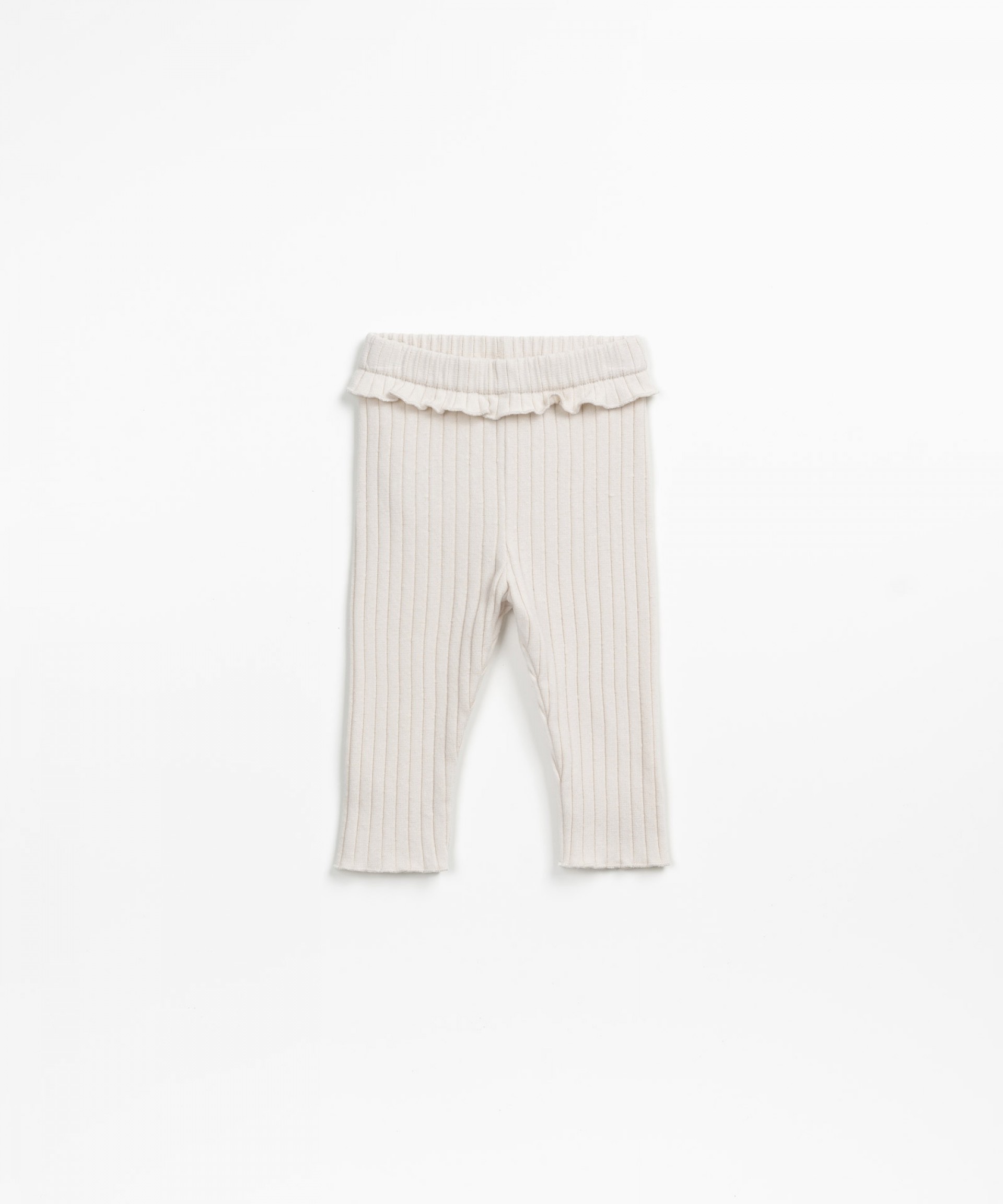 Leggings with frill on the waist | Wooden Memories