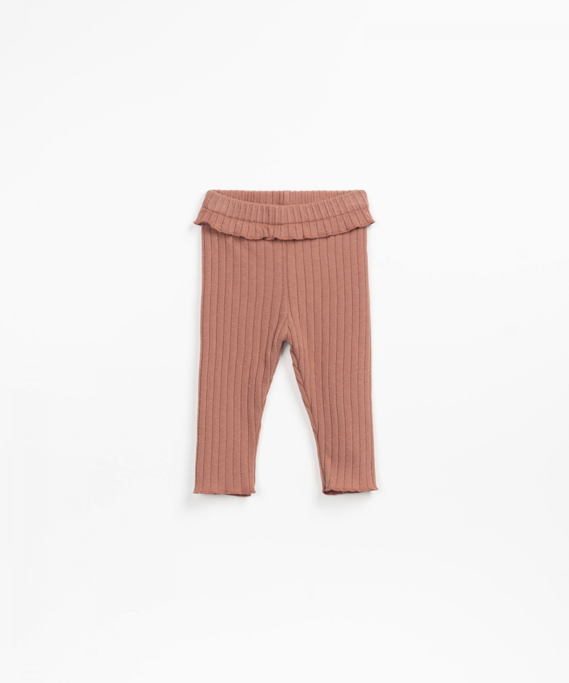 Leggings with frill on the waist | Wooden Memories