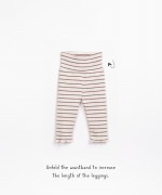 Striped leggings with high waist | Wooden Memories