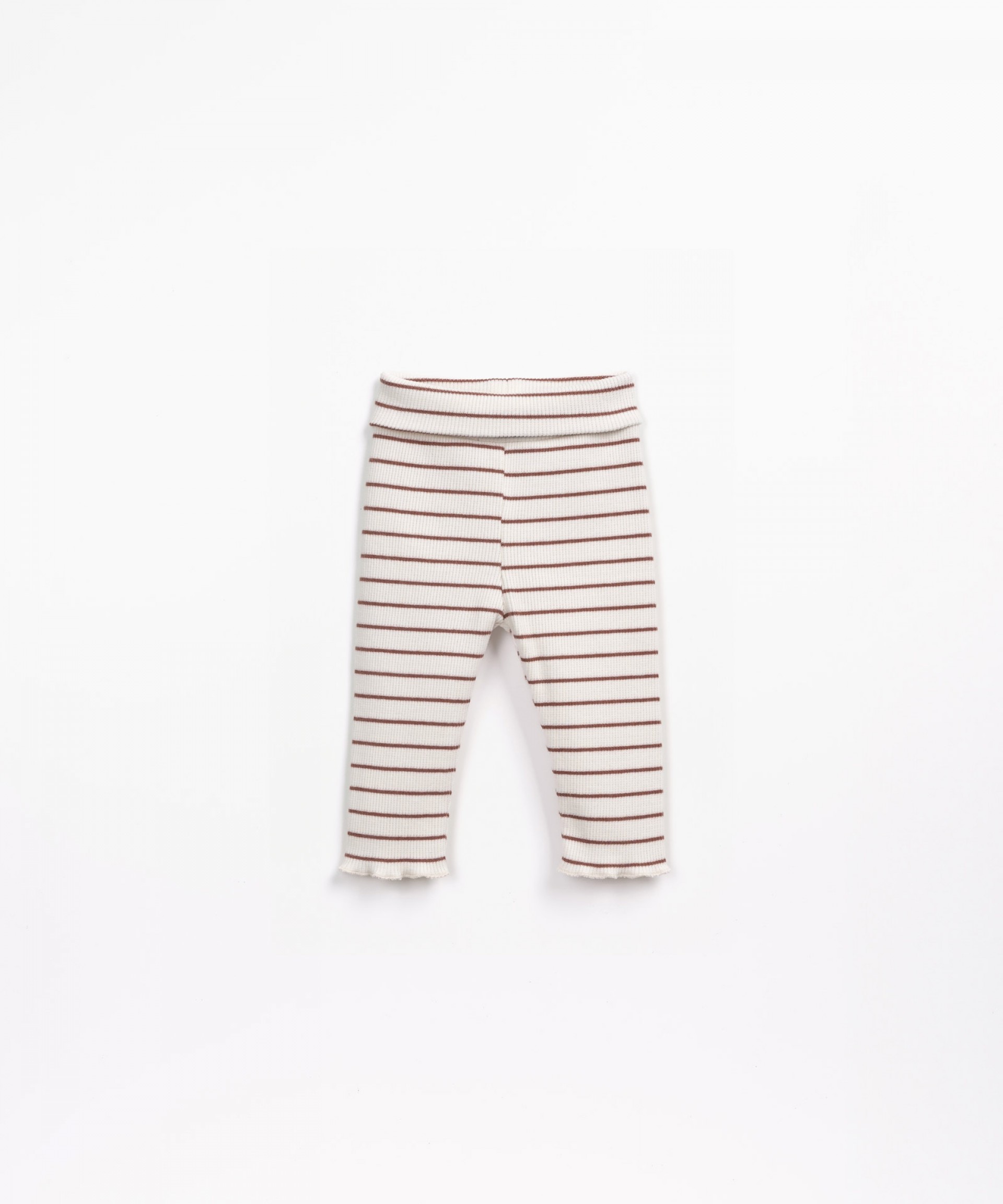 Striped leggings with high waist | Wooden Memories