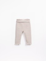 Leggings with stripes