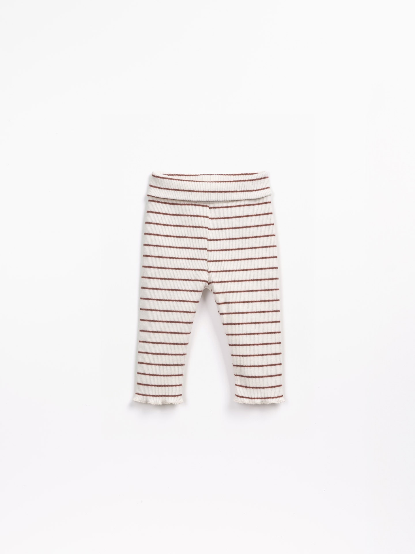 Leggings com padrão de riscas