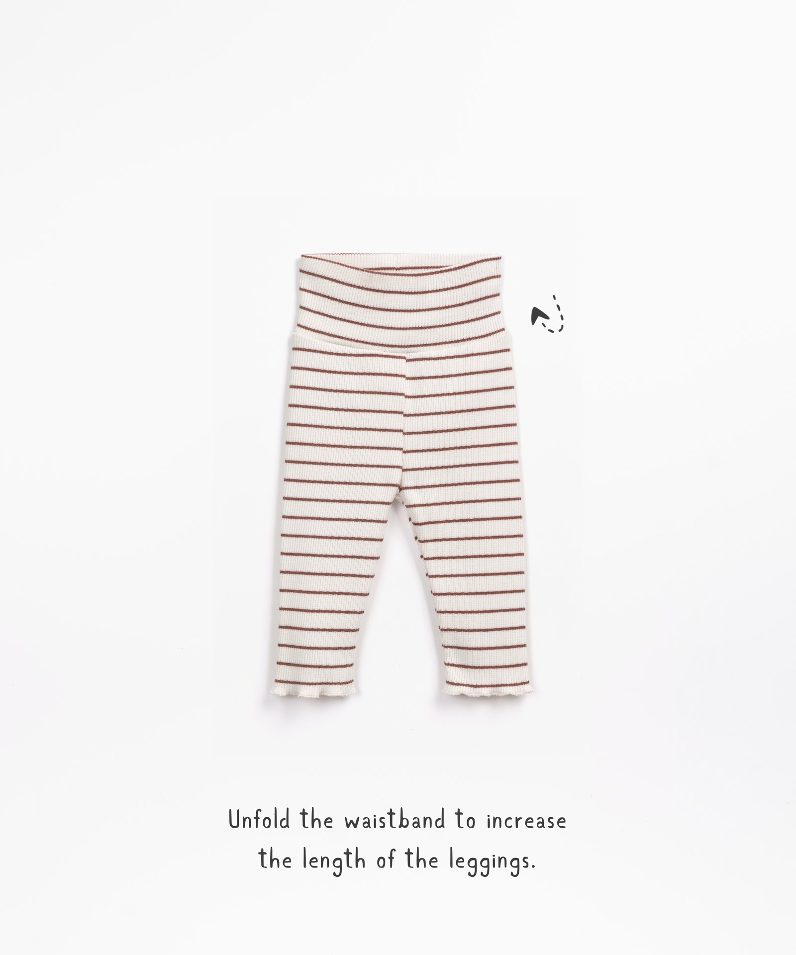 STRIPED RIB LEGGING