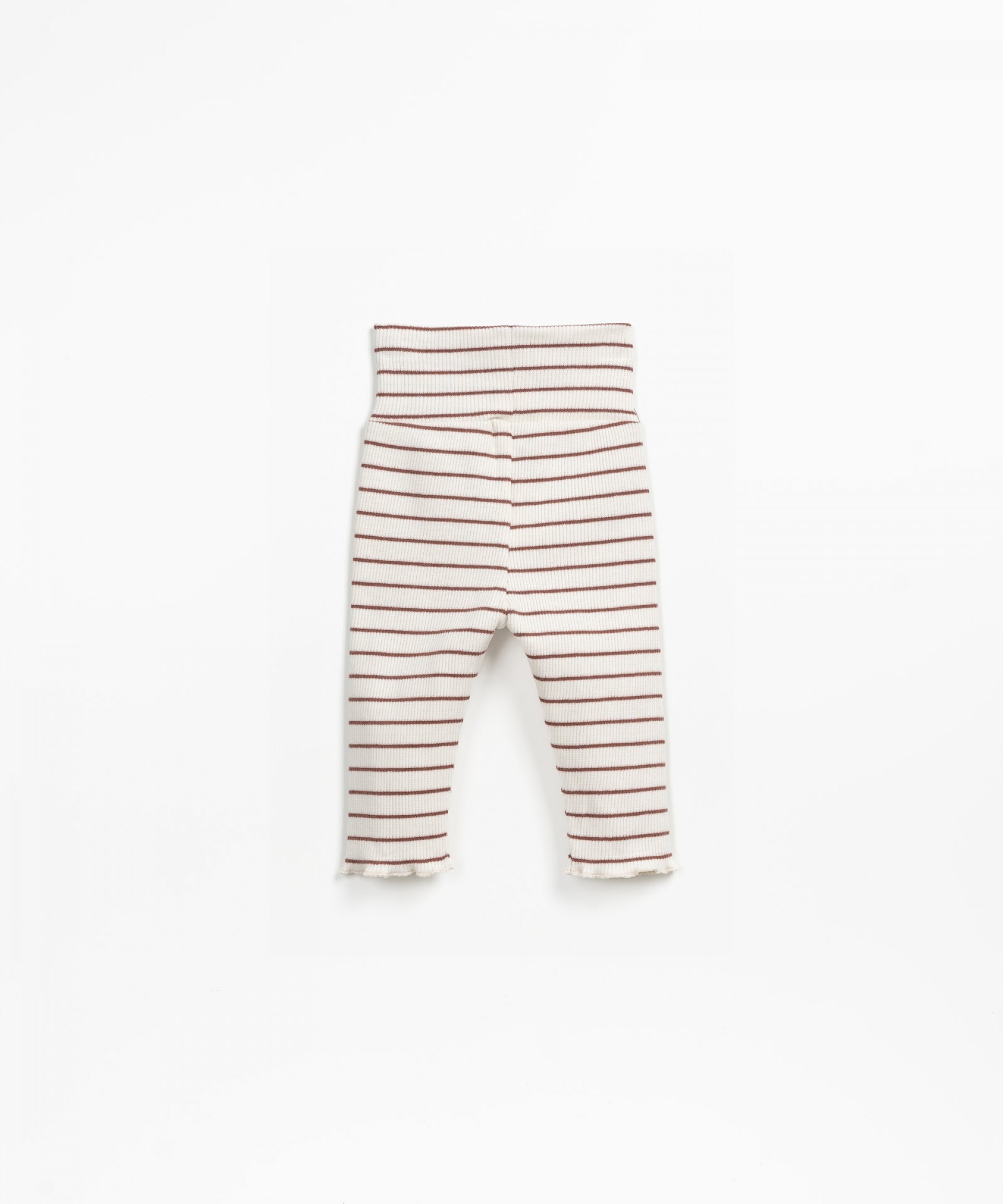 Striped leggings with high waist | Wooden Memories