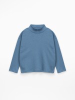Long-sleeved t-shirt in organic cotton