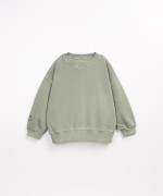 Naturally dyed jersey sweater | Wooden Memories