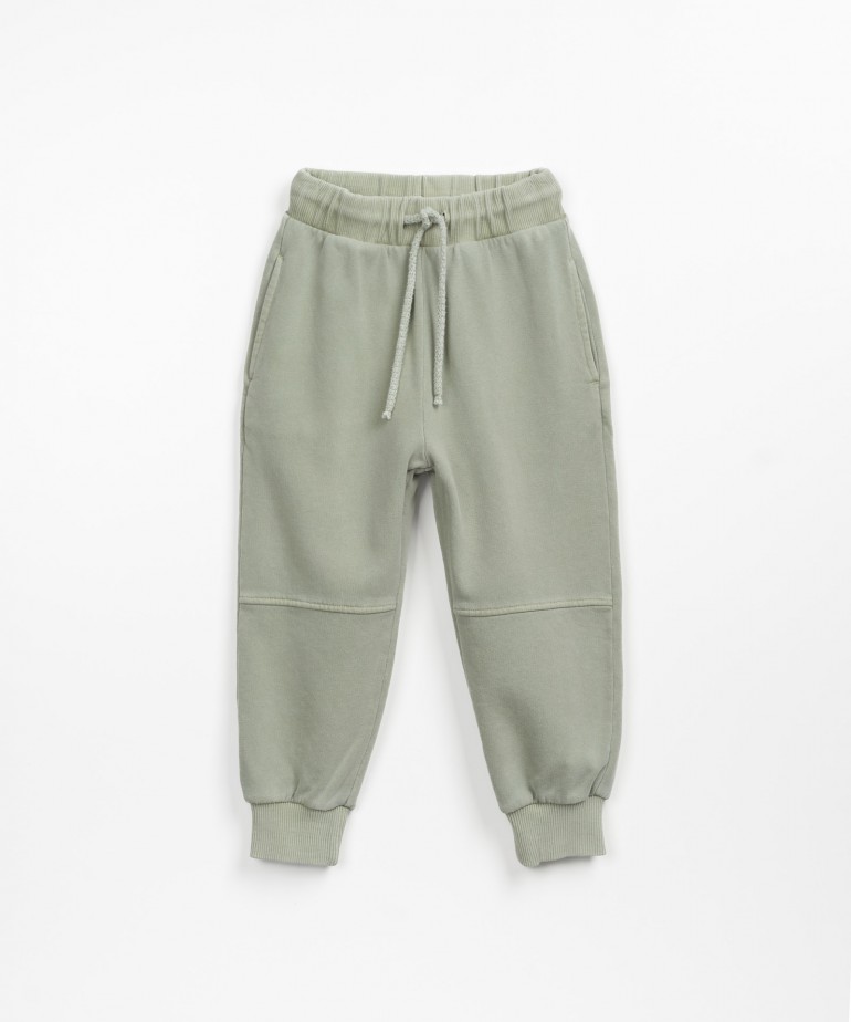 Jersey pants made from organic cotton and cotton