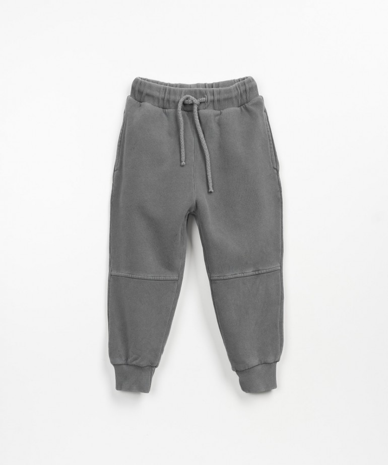 Jersey pants made from organic cotton and cotton