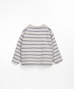 Striped t-shirt with recycled fibers | Wooden Memories