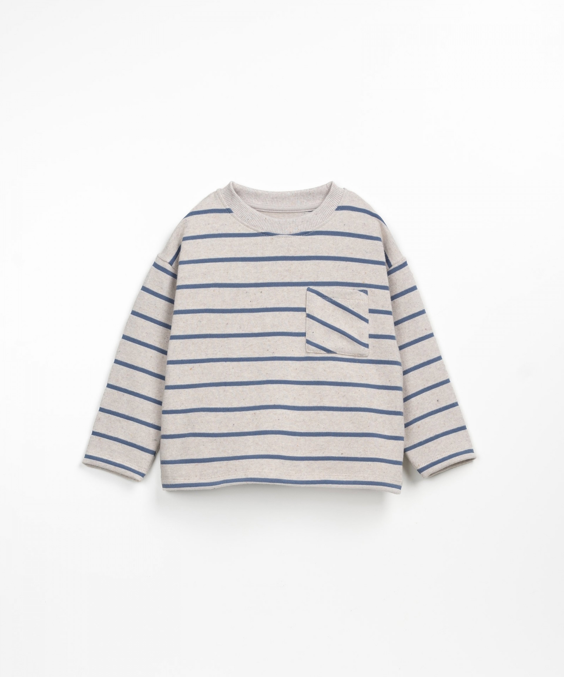 Striped t-shirt with recycled fibers | Wooden Memories