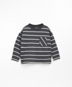 Striped t-shirt with recycled fibers | Wooden Memories