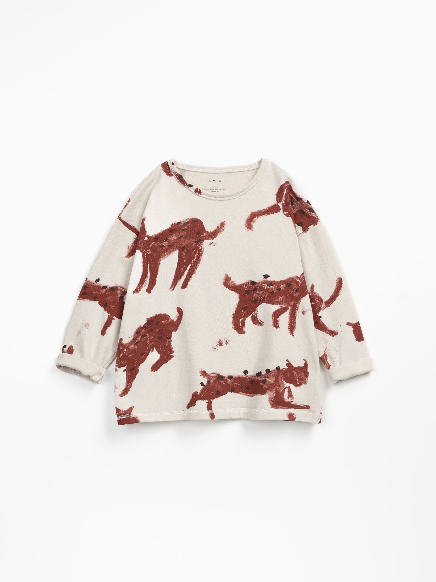 T-shirt imprimé à manches longues