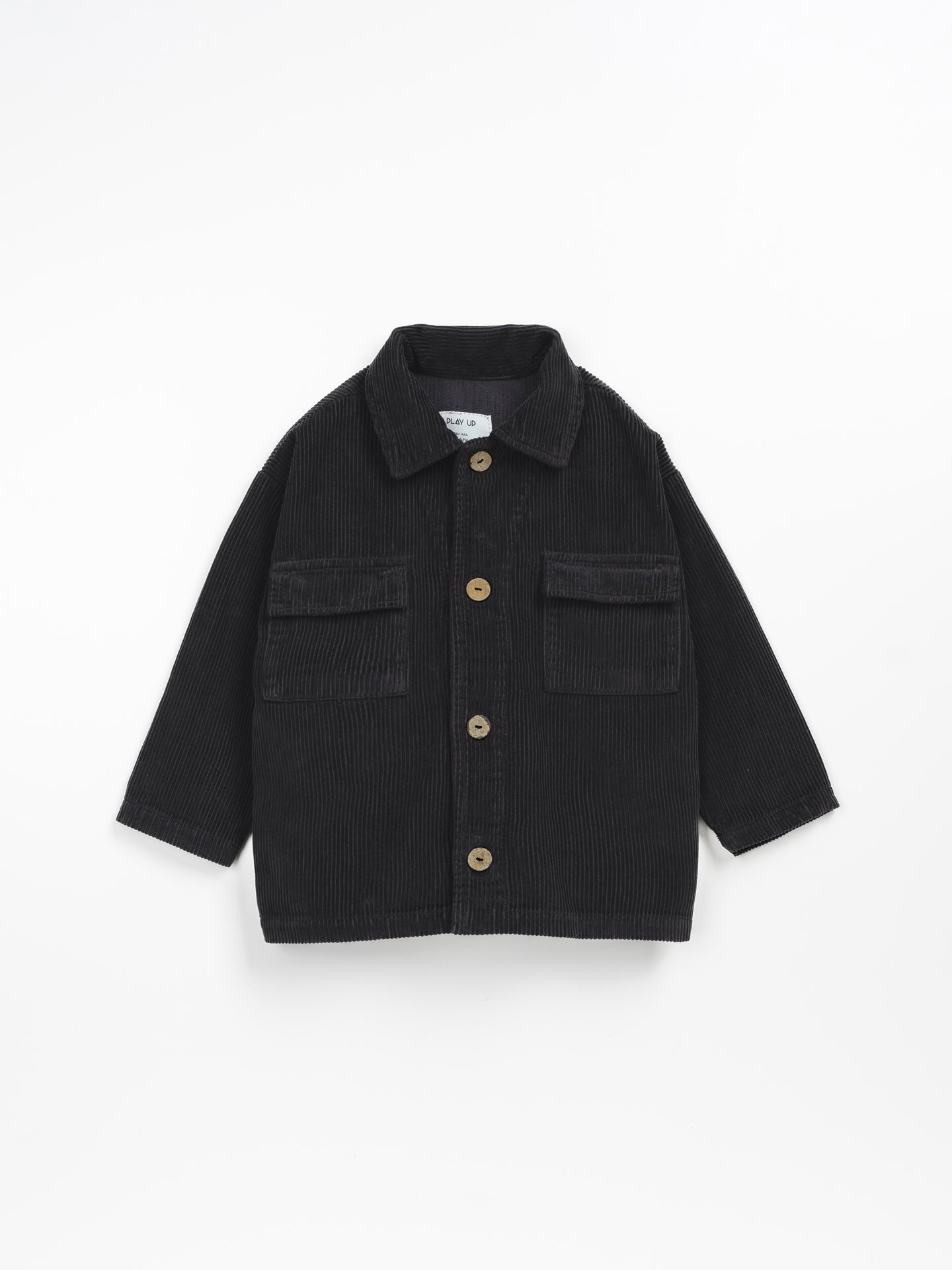 Camicia in bombasina con apertura a bottoni in cocco