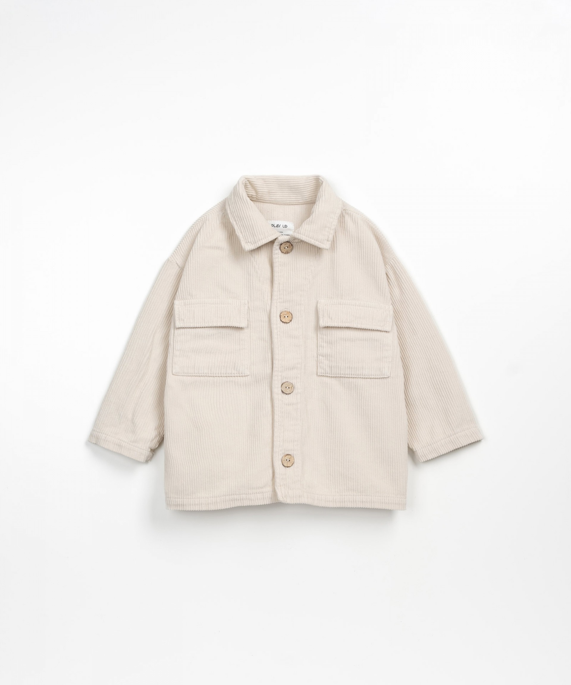 Corduroy shirt in a mixture of fibers | Wooden Memories