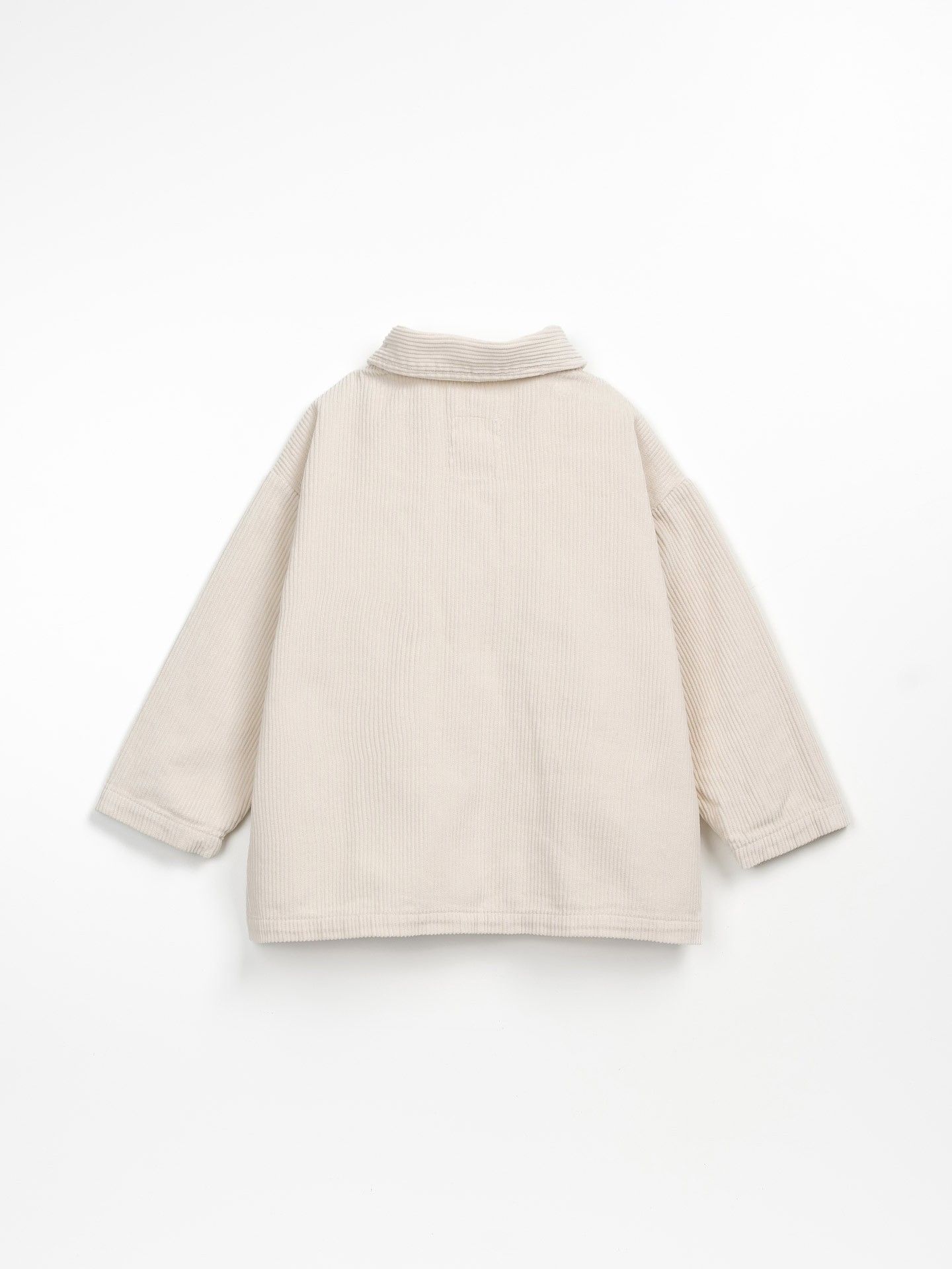 Camicia in bombasina con apertura a bottoni in cocco