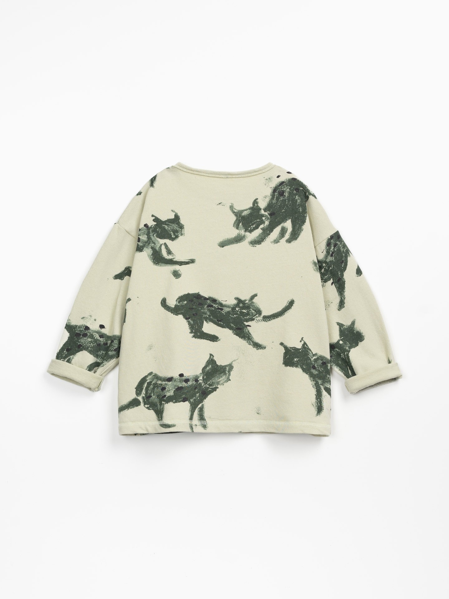 T-shirt de manga comprida com estampado