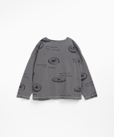 T-shirt com estampado de Kiwi