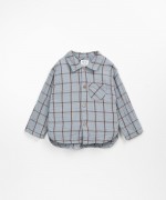 Woven shirt with checkered pattern | Wooden Memories