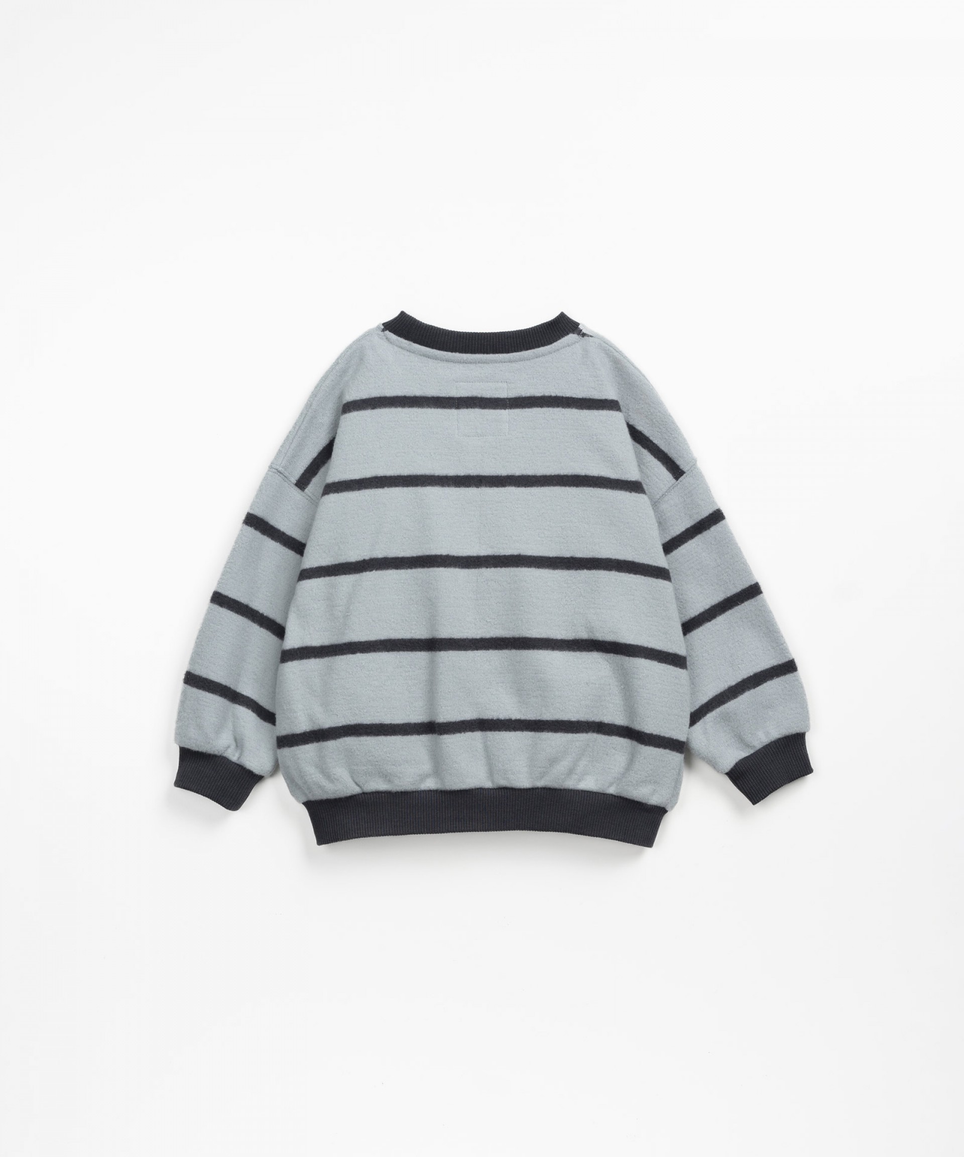 Striped sweater with carding on the inside | Wooden Memories