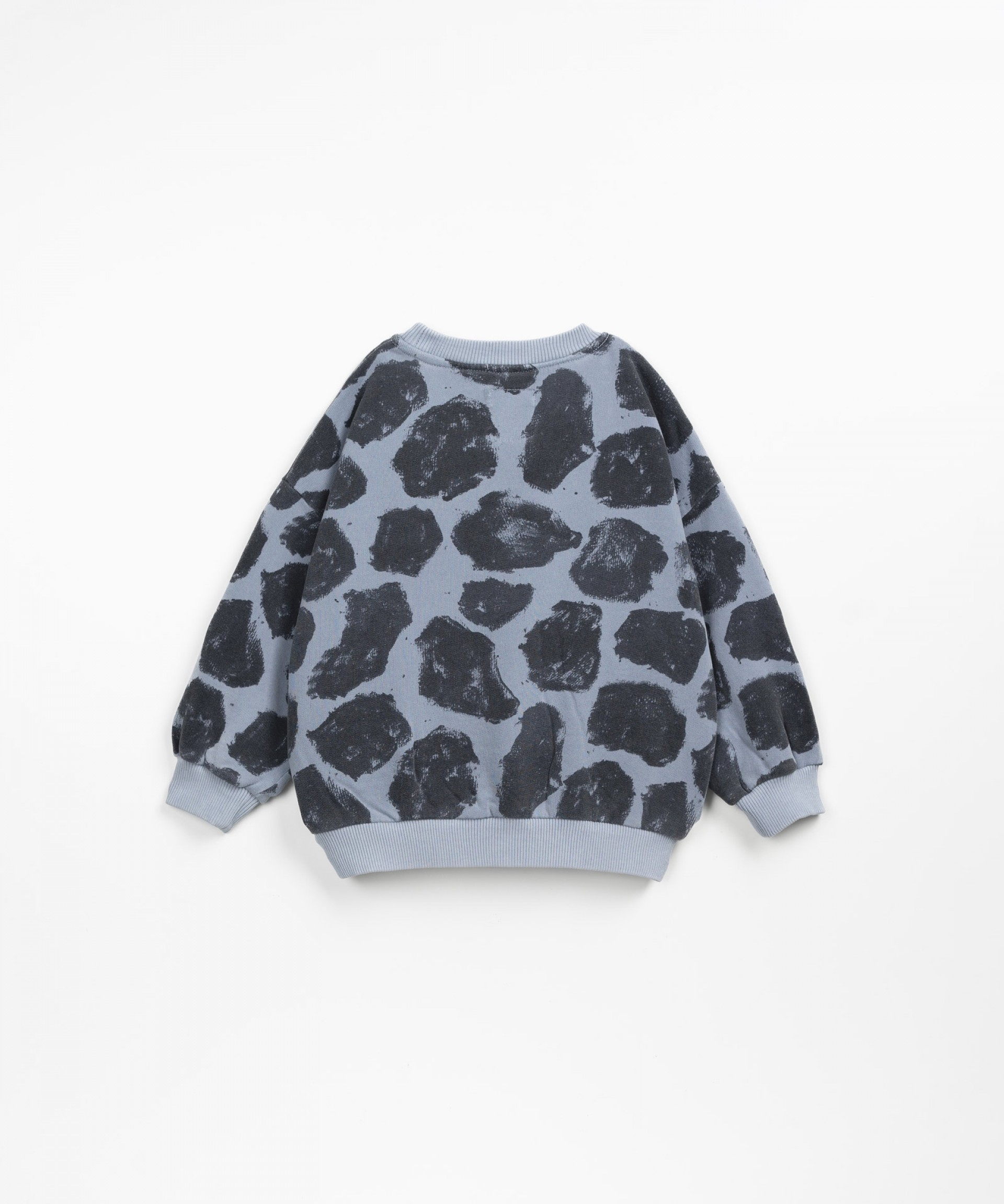 Jersey sweater with giraffe spots print | Wooden Memories