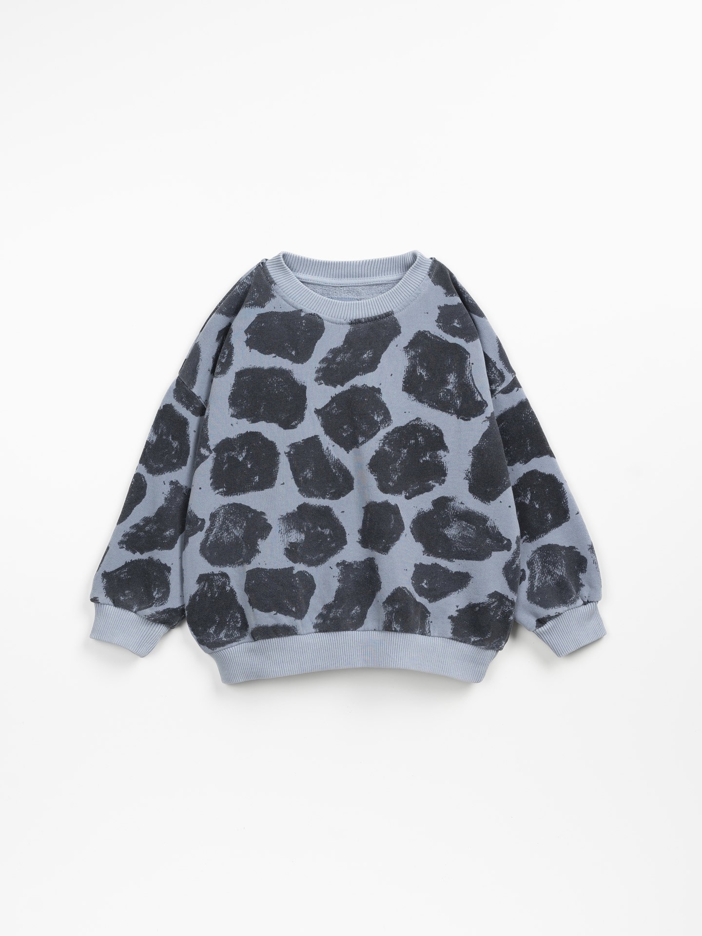 Jersey con tinte natural y estampado