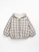 Casaco de tecido com bolsos