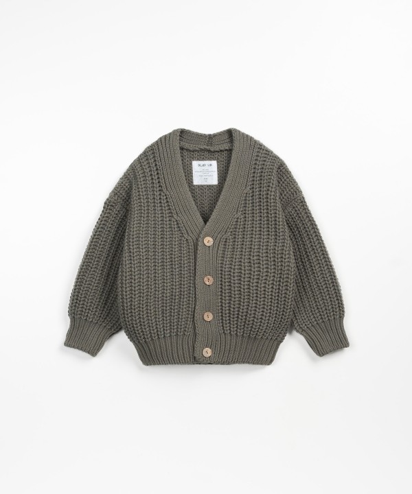 Golfino in maglia lavorata