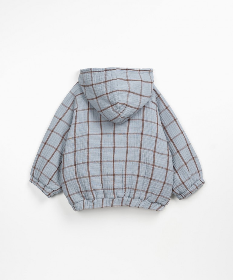 Giacchetta di tessuto con tasche