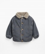 Denim jacket with lining | Wooden Memories