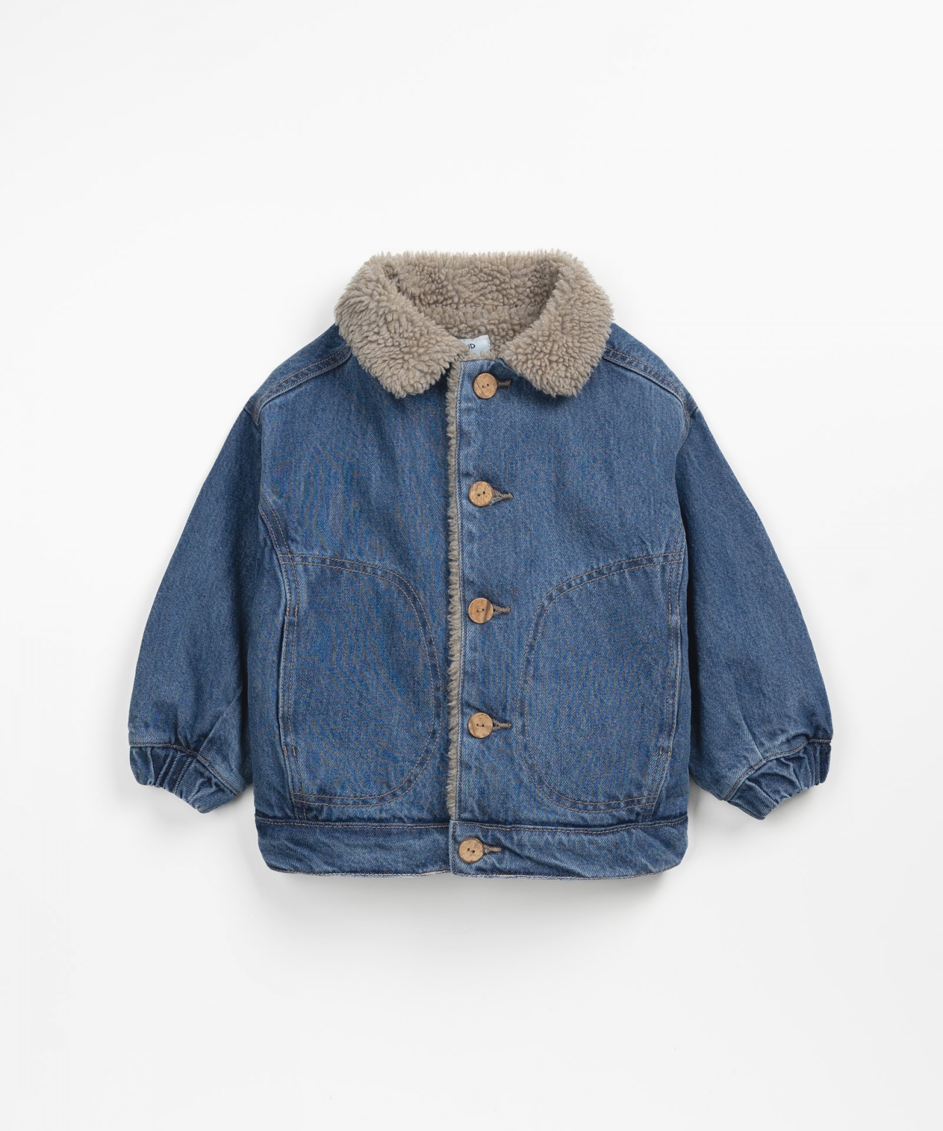 Denim jacket with lining for boys PlayUp