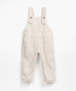 Corduroy jumpsuit in recycled fibers | Wooden Memories