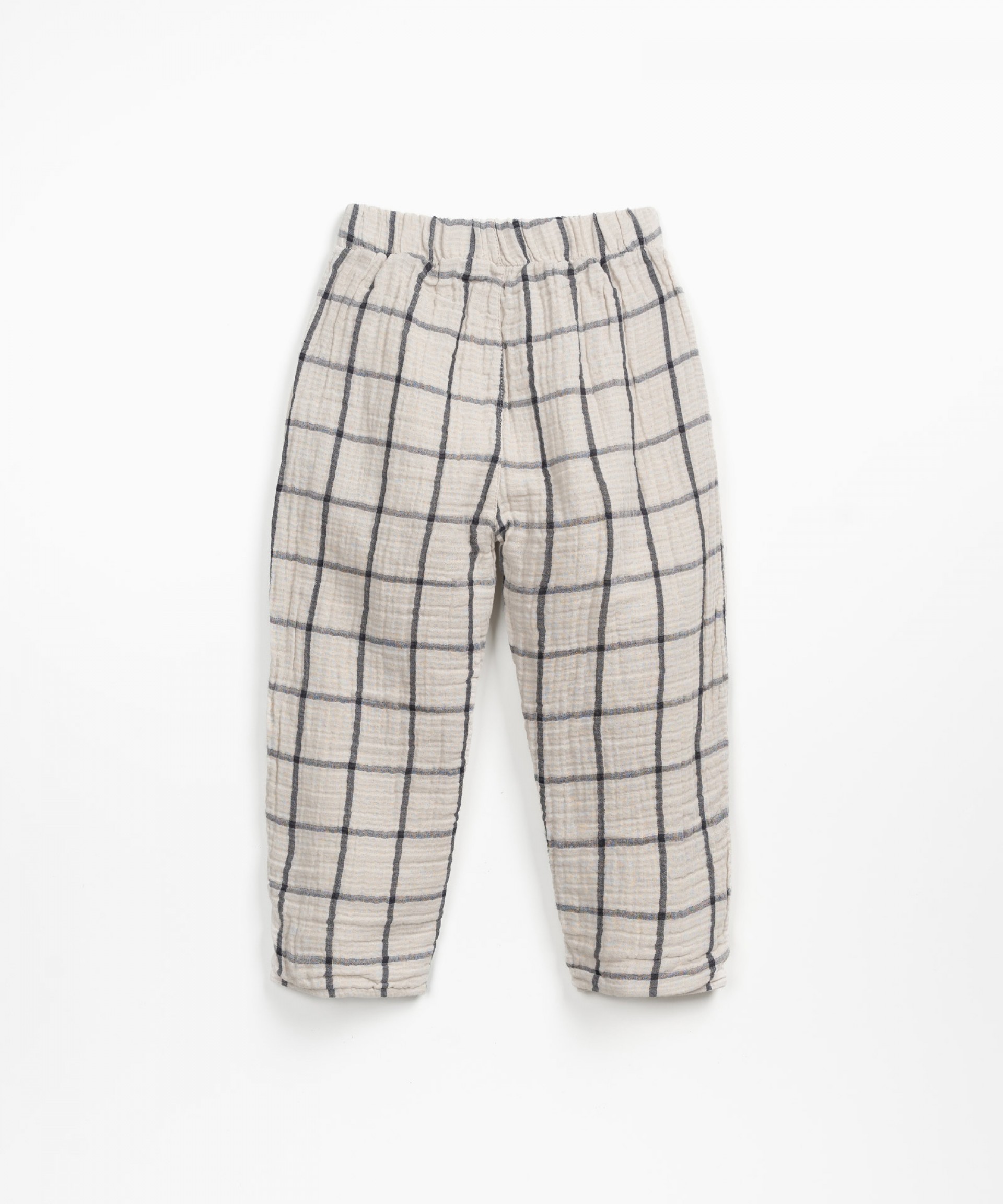 Pantalon en tissu avec une doublure en maille | Wooden Memories