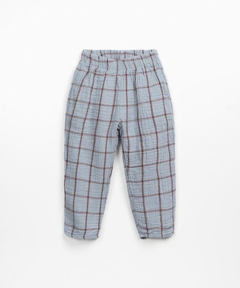 Woven pants with pockets