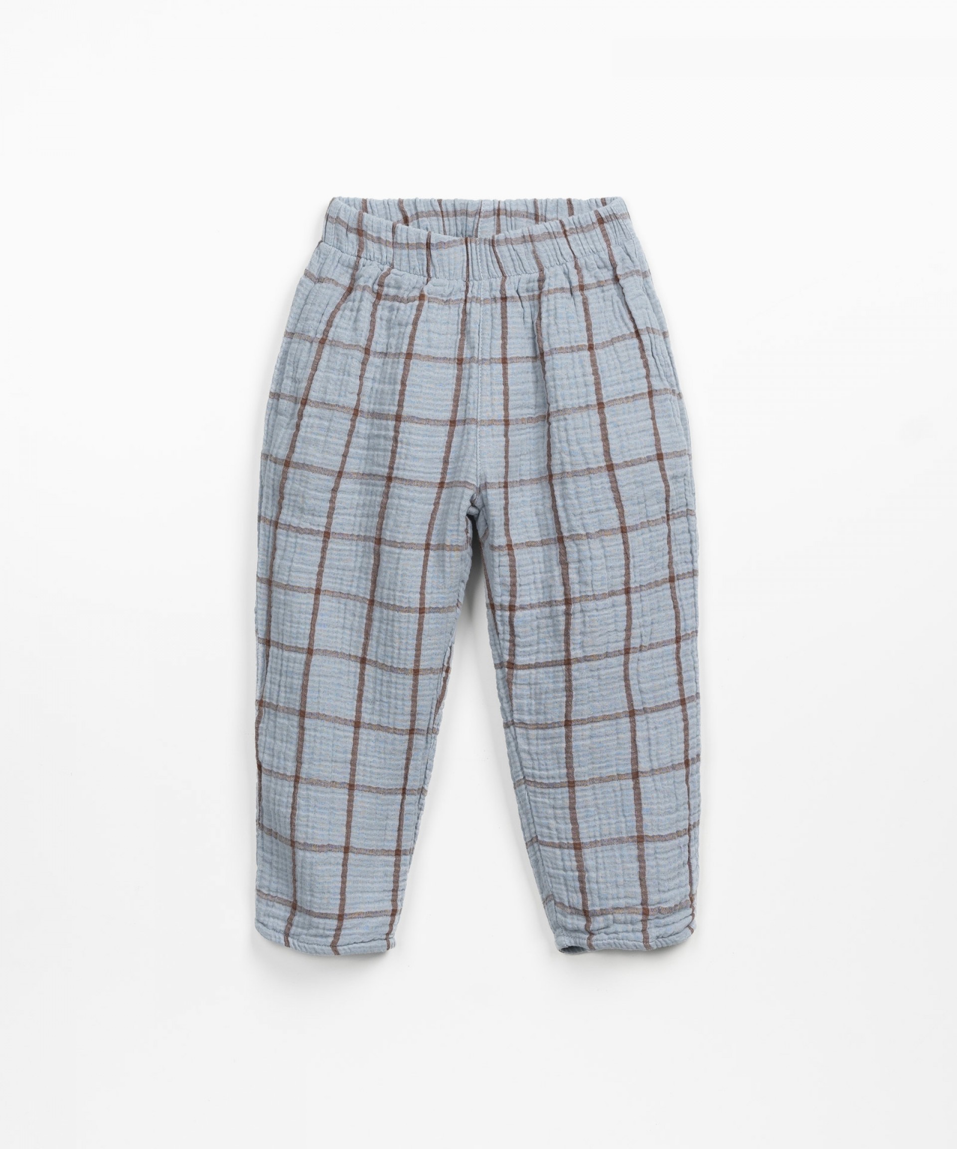 Woven pants with jersey lining | Wooden Memories