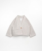 Cardigan with front pocket | Wooden Memories