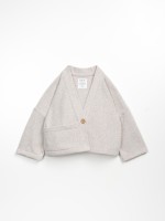Casaco de malha com carda interior
