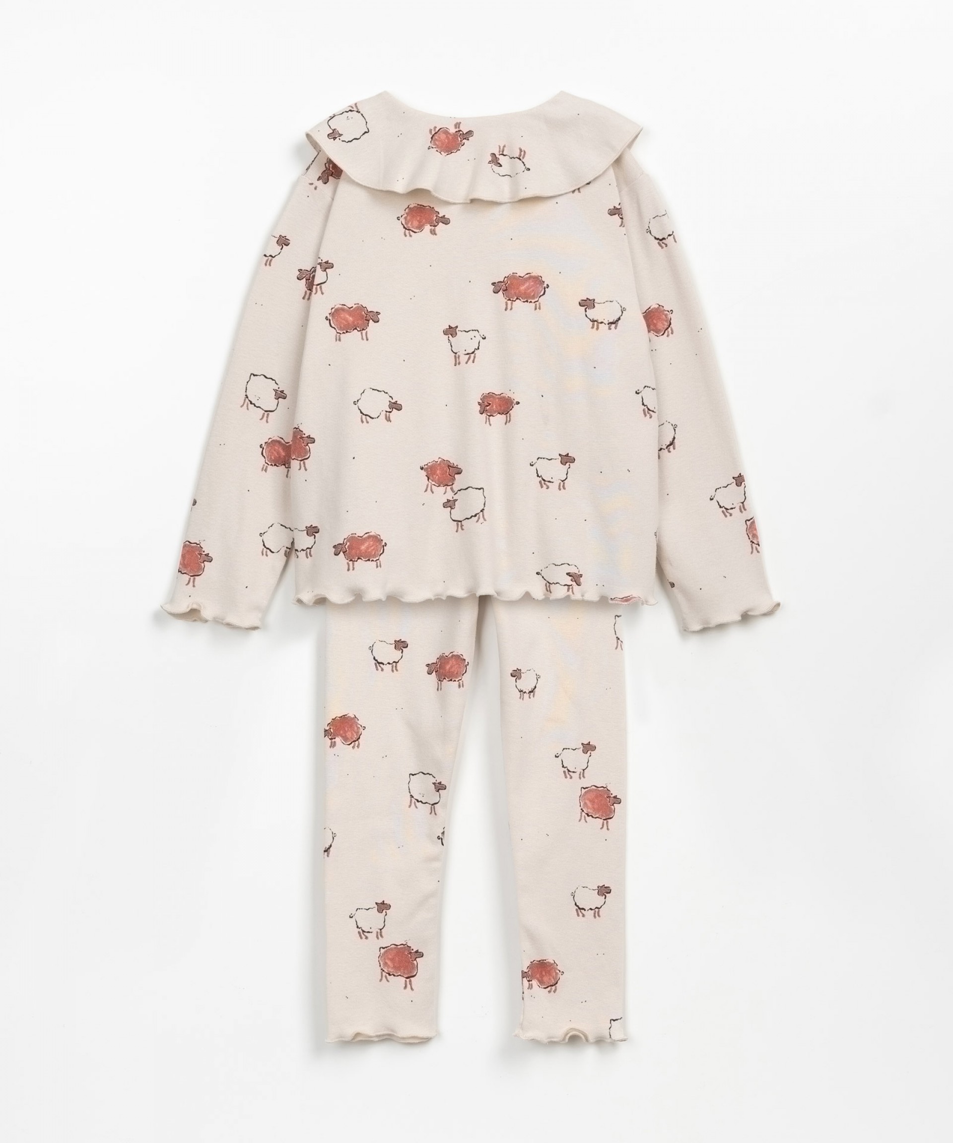 Pajamas with sheep print | Wooden Memories