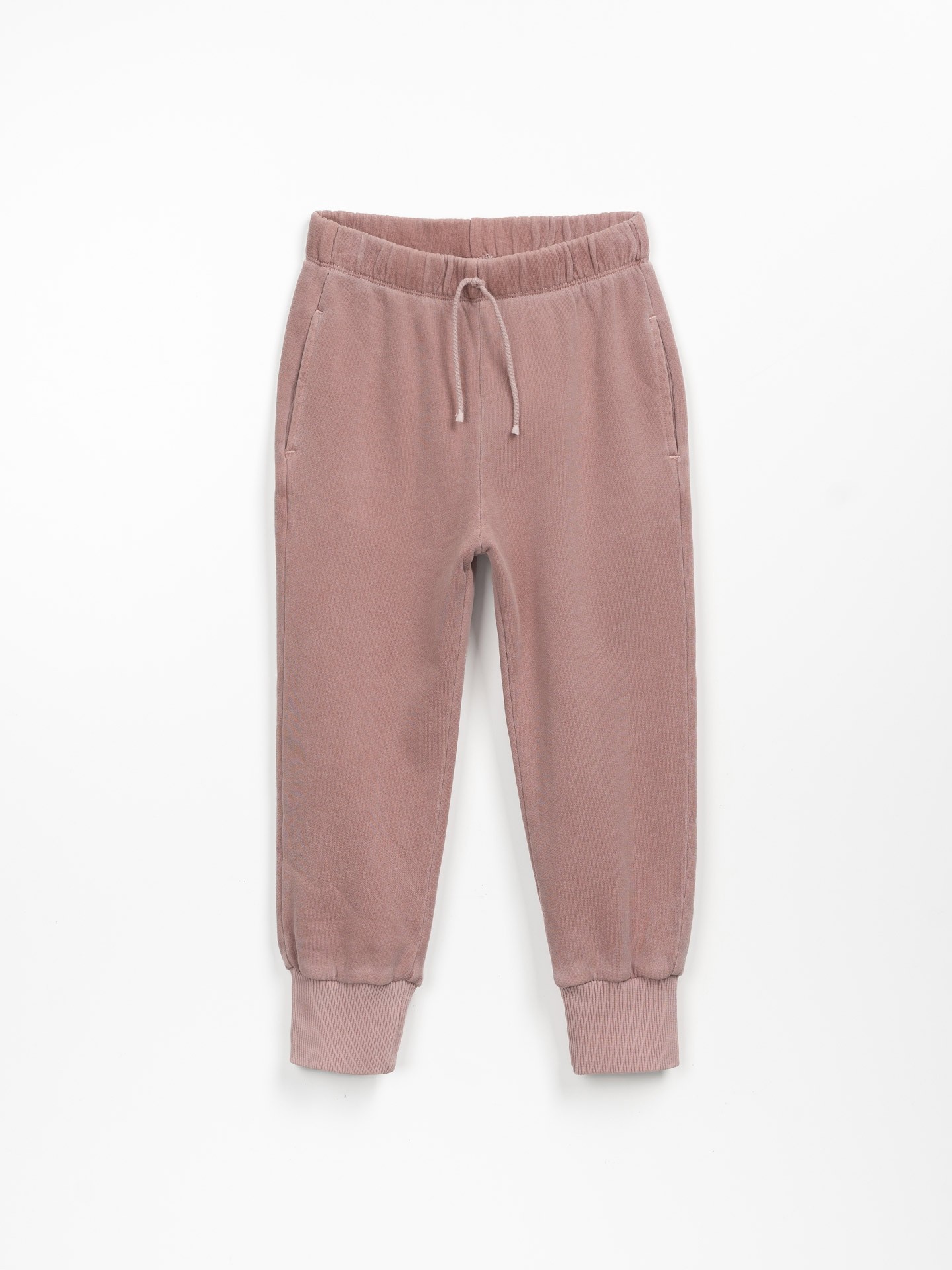 Pantalón de punto con tinte natural