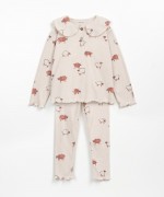 Pajamas with sheep print | Wooden Memories