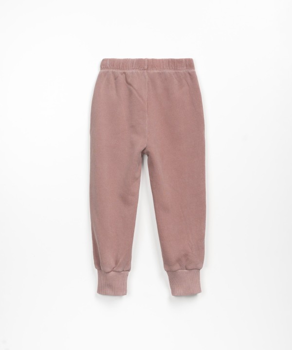 Pantal�n de punto con tinte natural